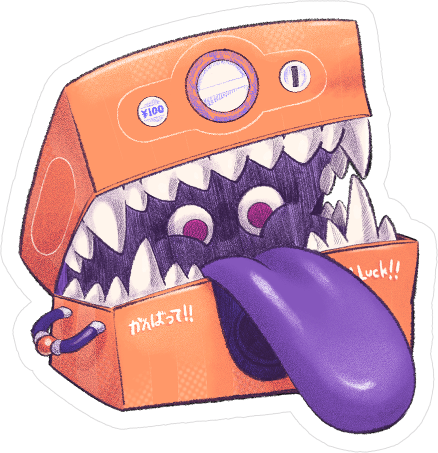 Furry Grumps - Gachapon Mimic Sticker