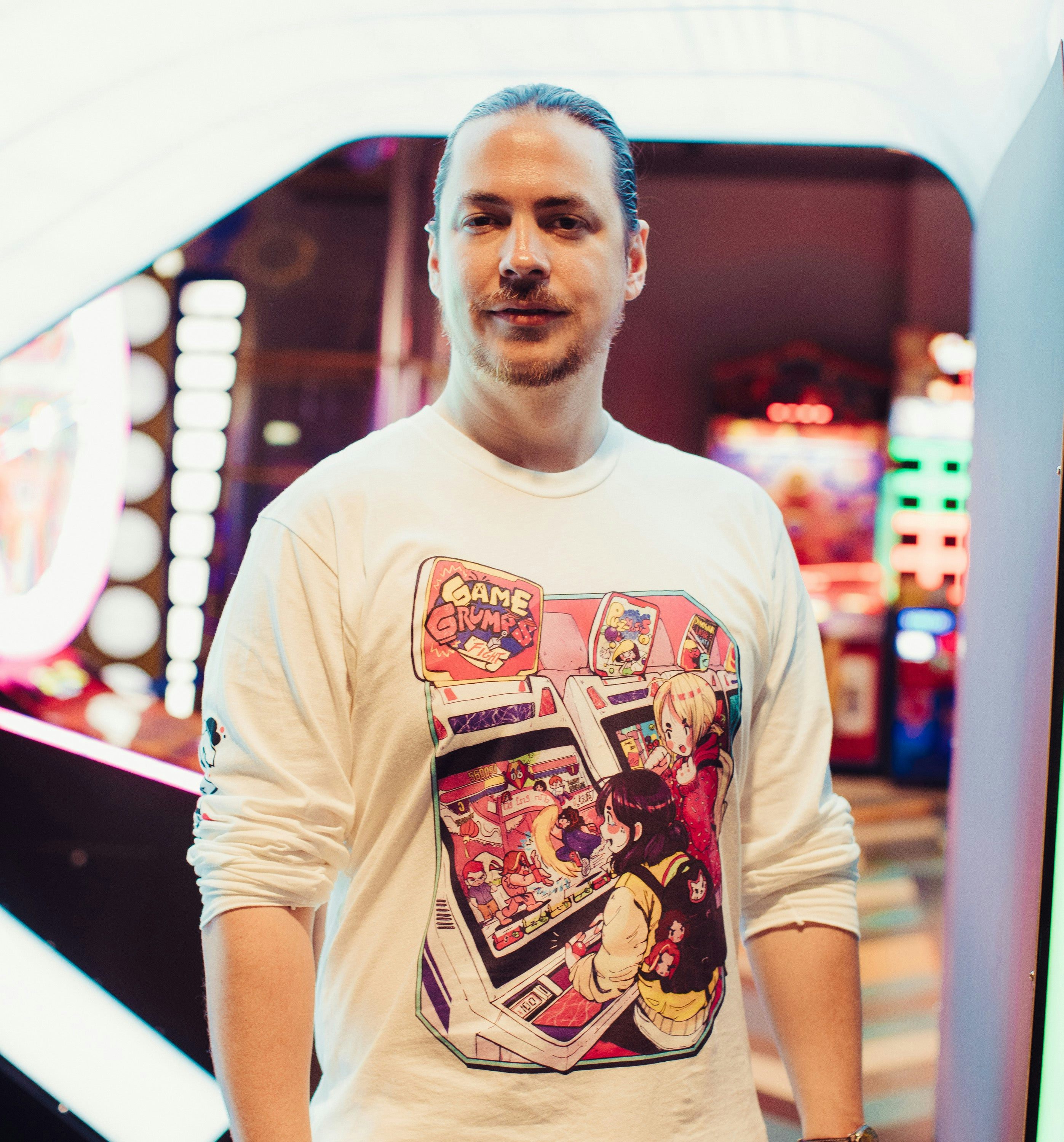 Game Grumps - Arcade Long Sleeve Unisex T-shirt By Criisalys