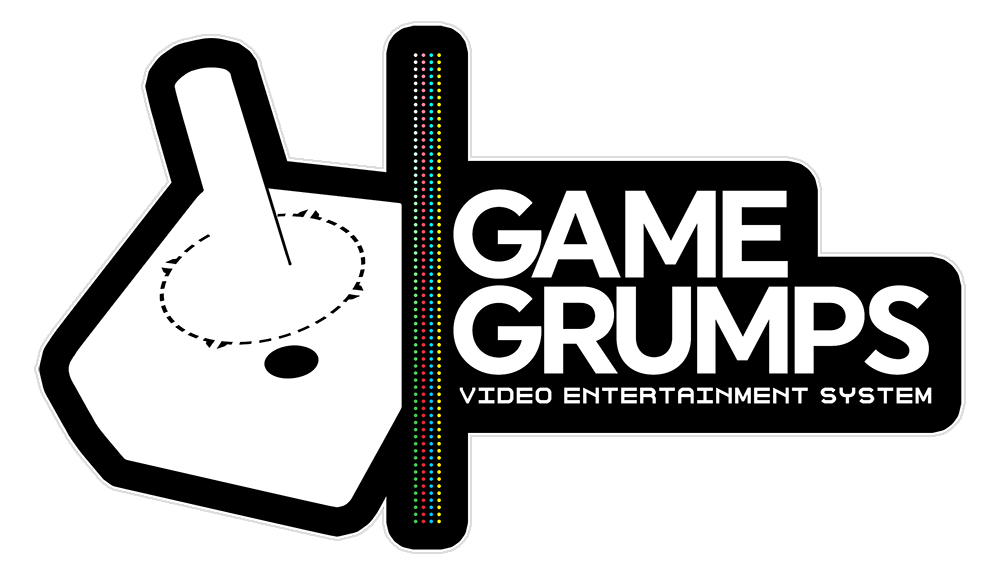 Game Grumps - Retro Logo 02 Holographic Sticker