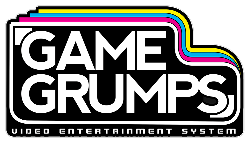Game Grumps - Retro Logo 03 Holographic Sticker