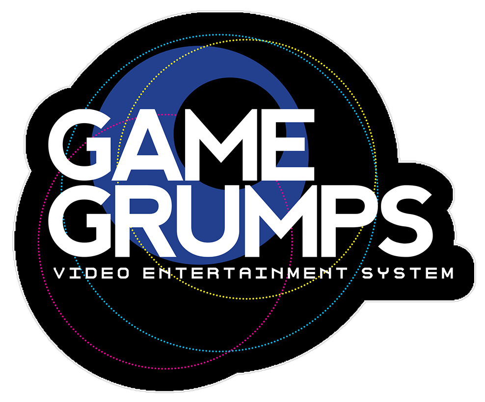 Game Grumps - Retro Logo 04 Holographic Sticker