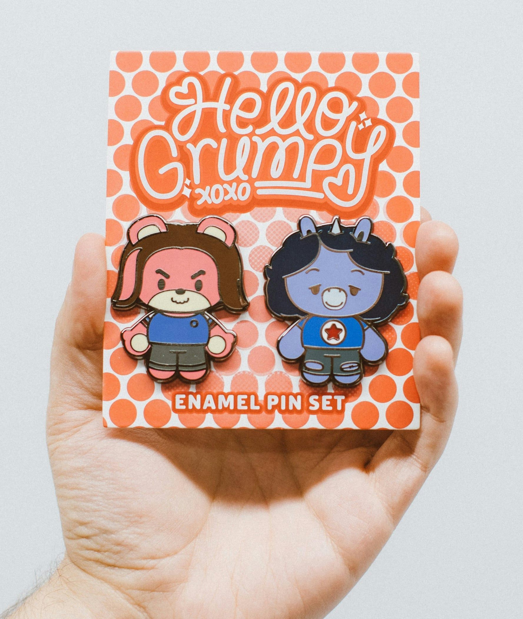 Game Grumps - Hello Grumpy Pin Set