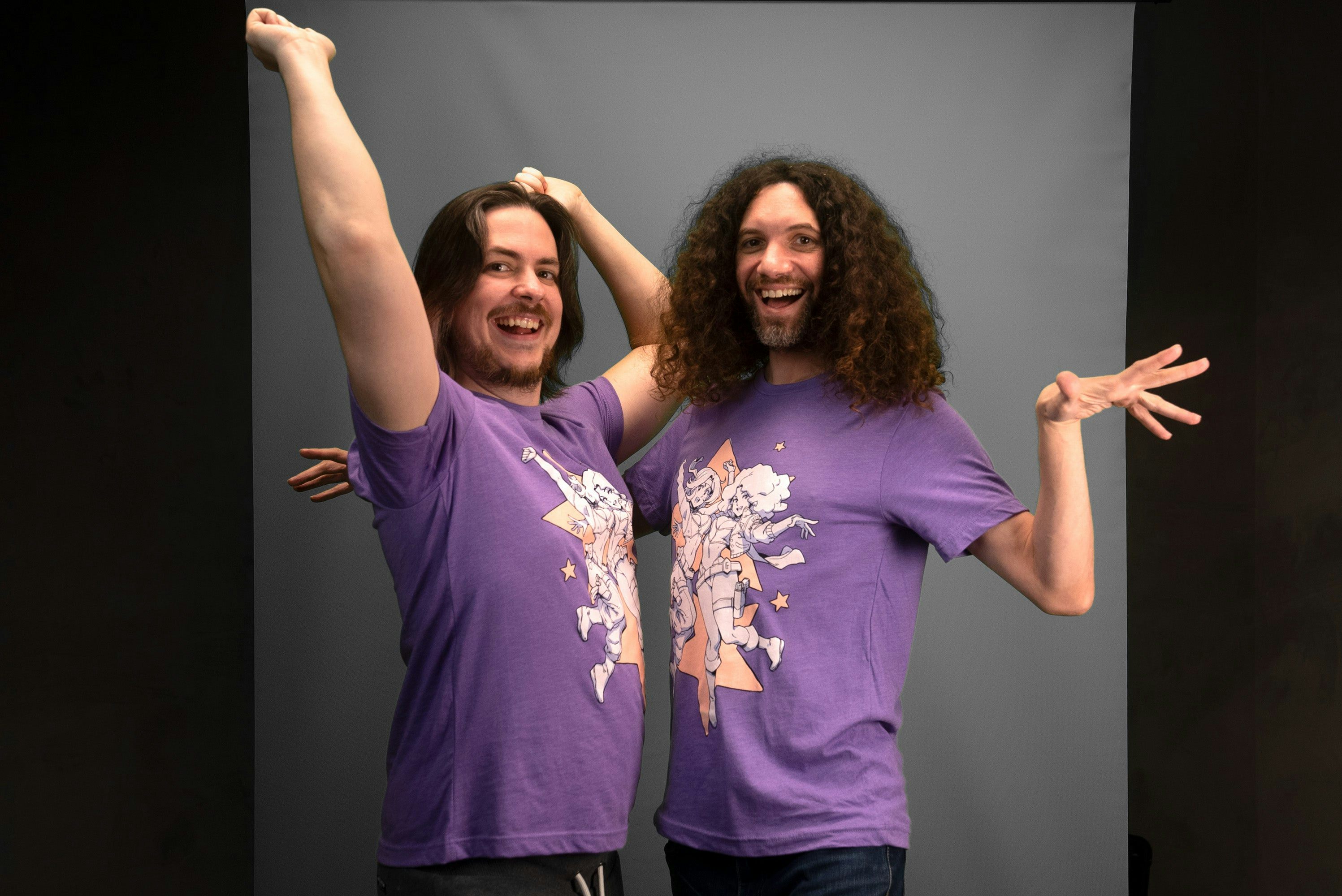 Game Gyaru - Star Cheer Unisex Shirt in Purple
