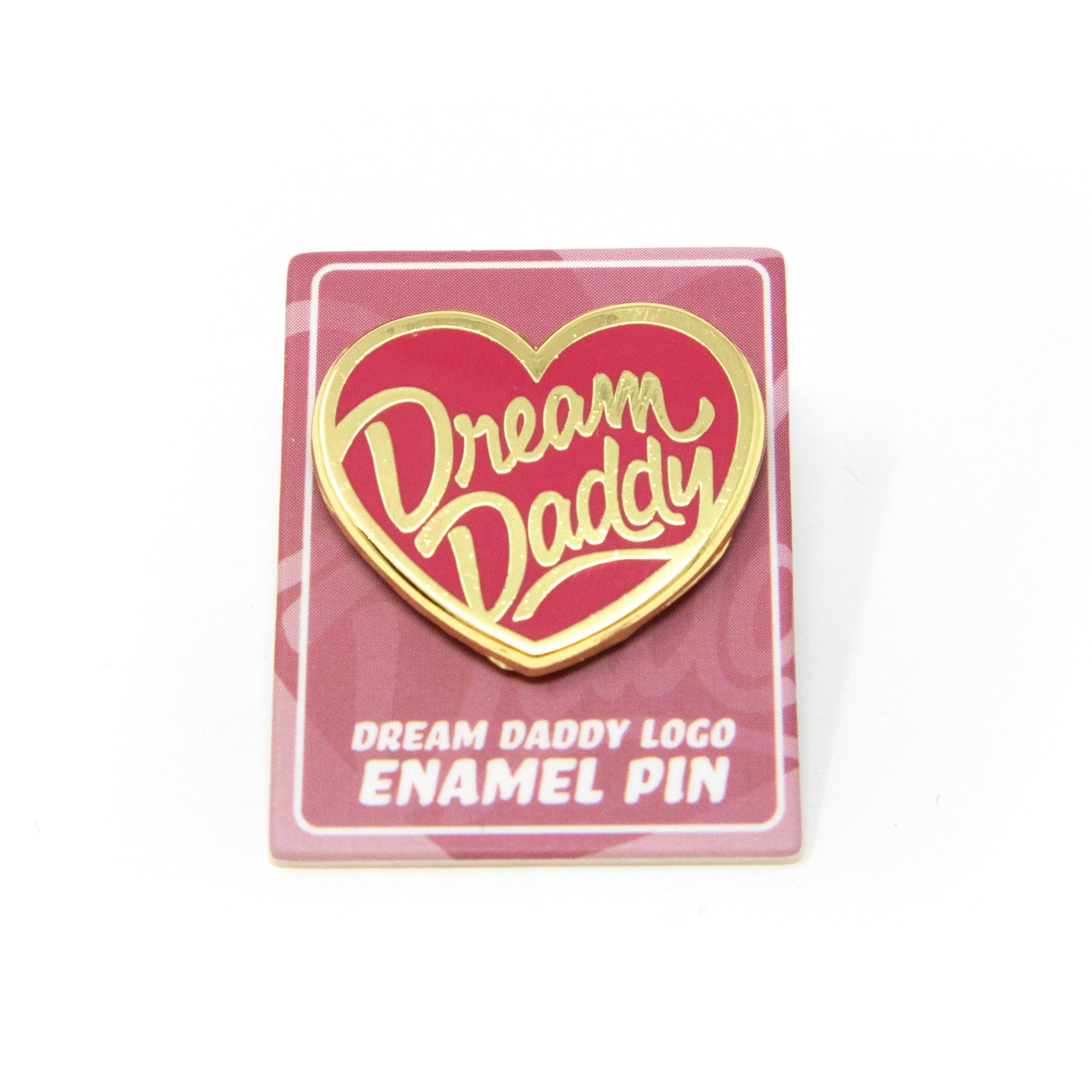 Dream Daddy - Heart Logo Enamel Pin