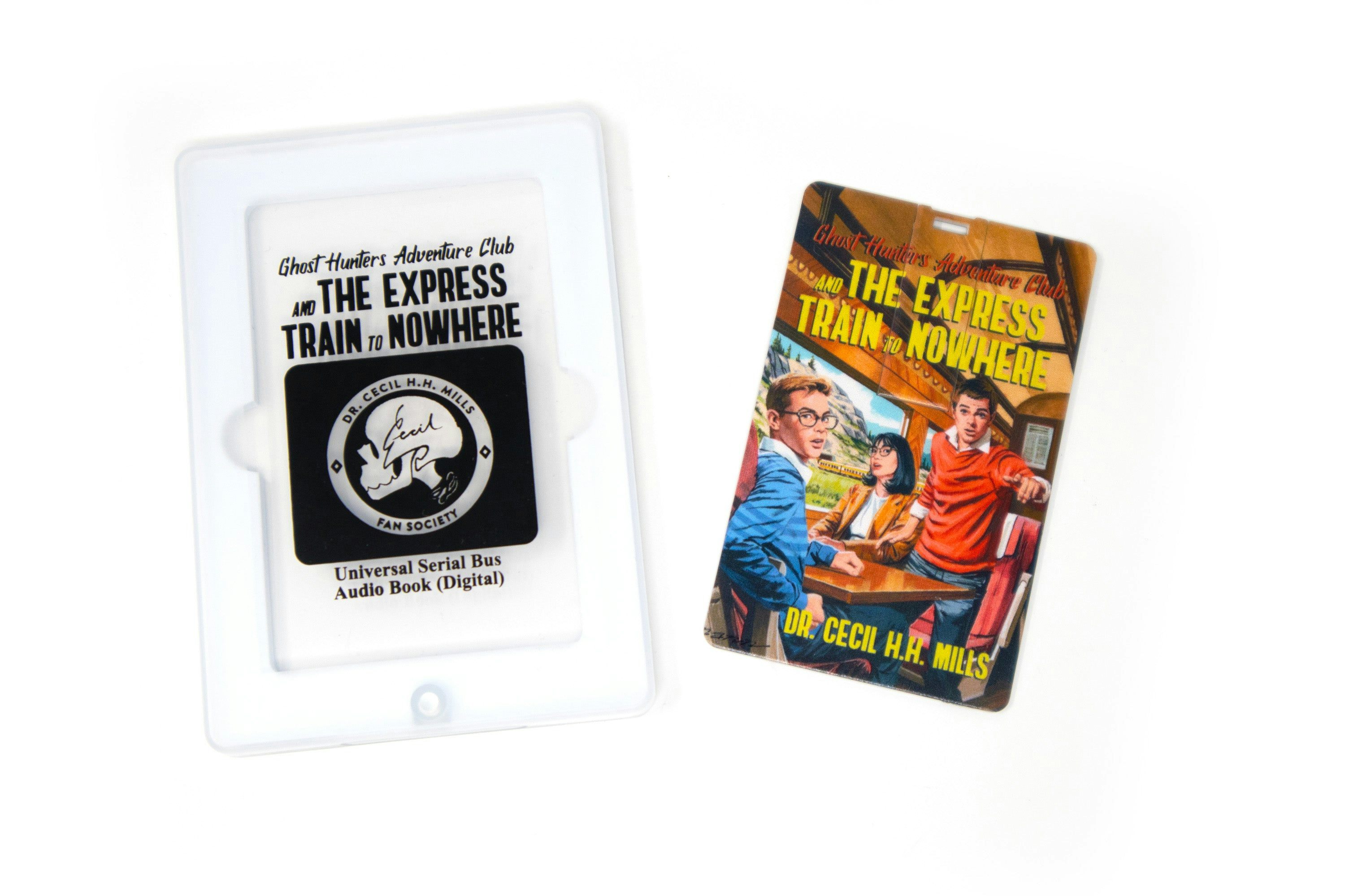 Ghost Hunters Adventure Club and the Express Train to Nowhere - SIGNED USB Audio Book