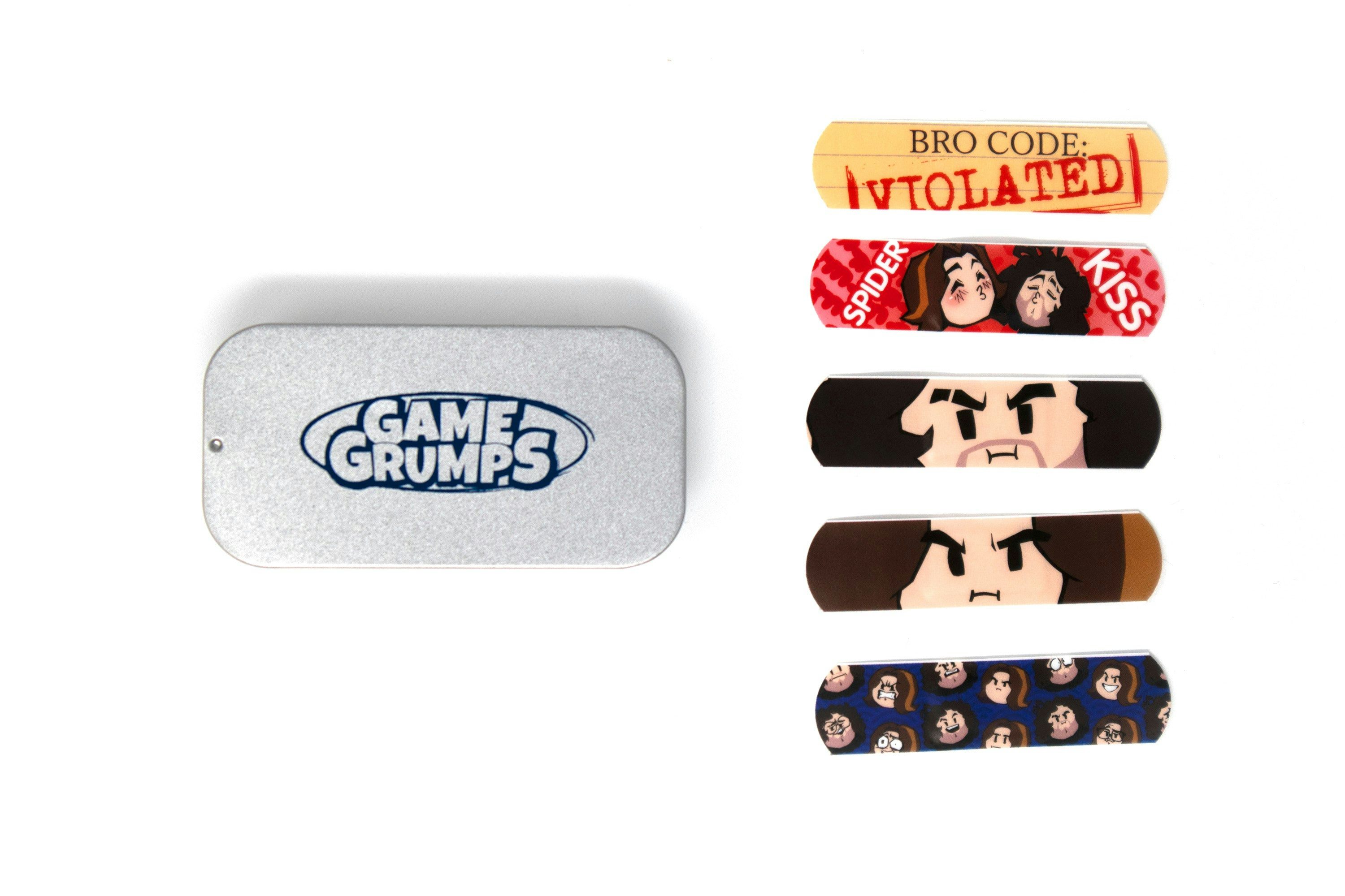 Game Grumps - Adhesive Bandage Set with Tin