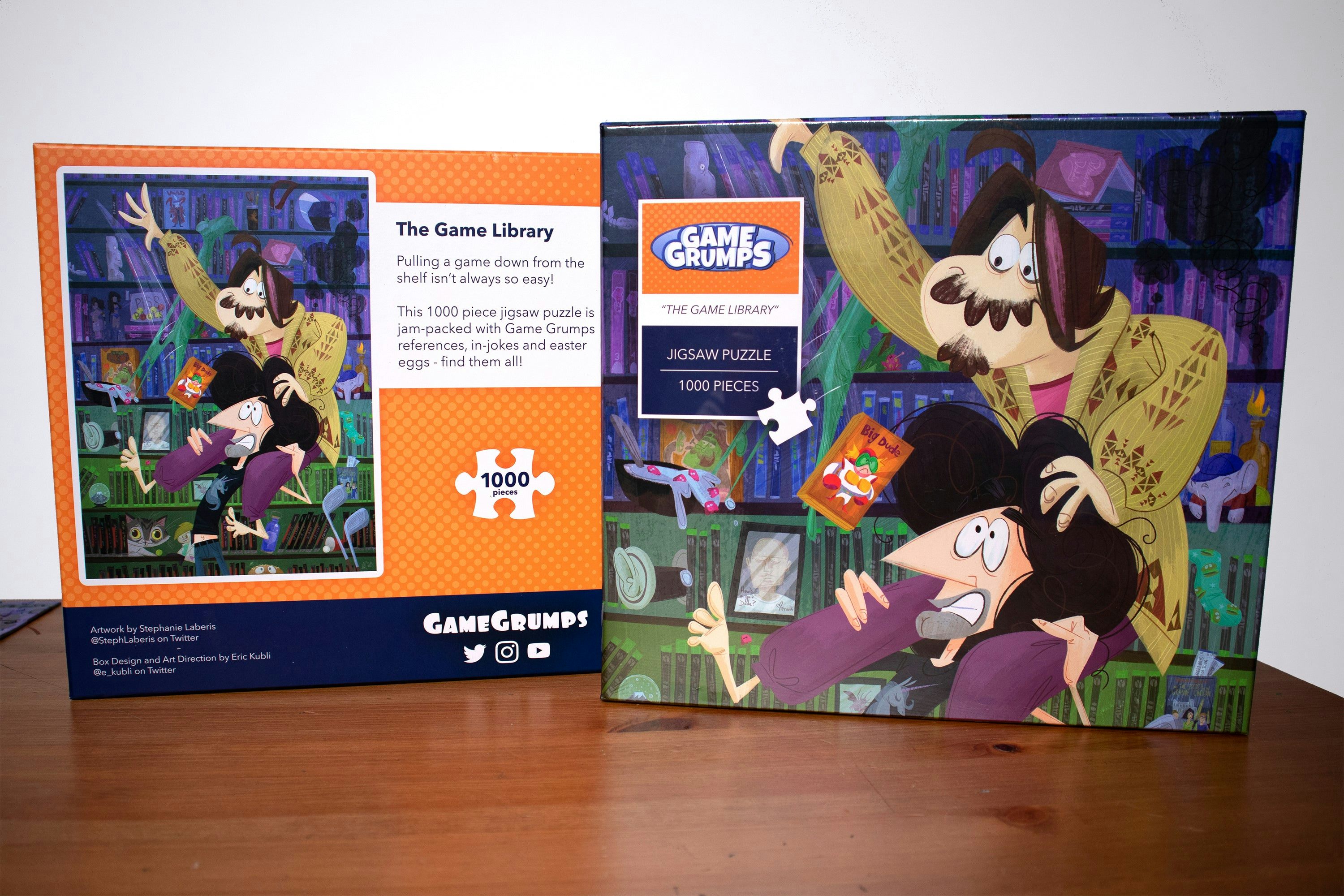 Game Grumps - "The Game Library" Jigsaw Puzzle