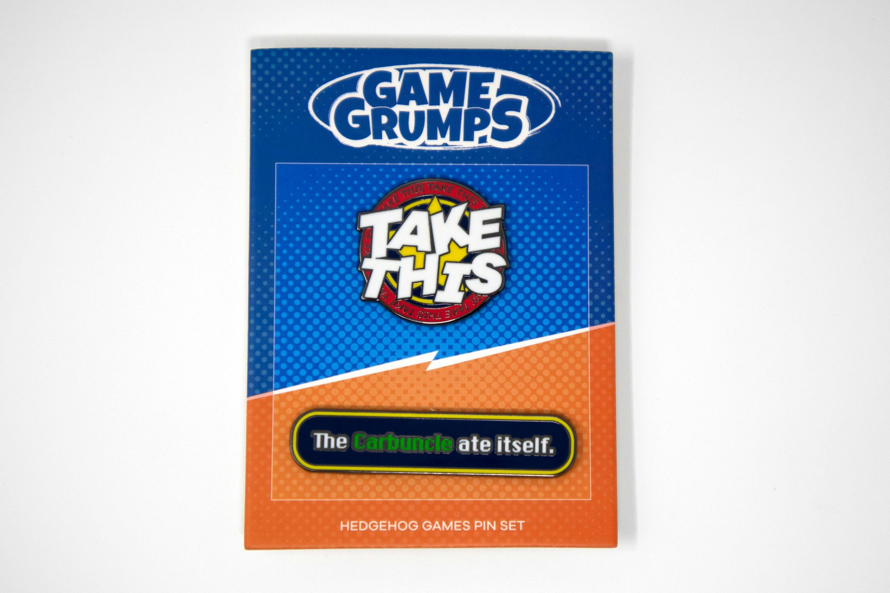 Game Grumps - Hedgehog Games Pin Set